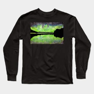 Night Sky (Landscape) Long Sleeve T-Shirt